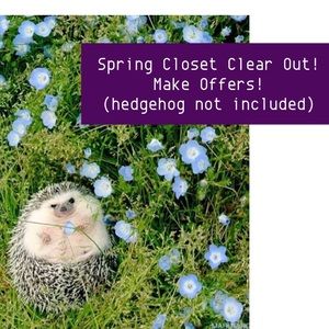 Spring Closet Clear Out! Make Offers!  🌷🦔